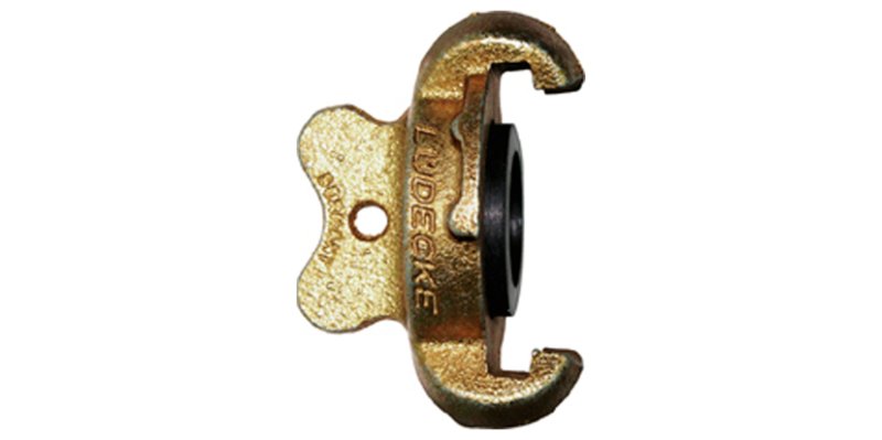 Pressluftabschlussdeckel      aus Temperguss