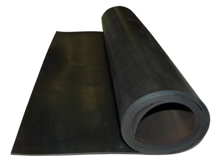 CSM Elastomer-Platte          schwarz, 60° Shore