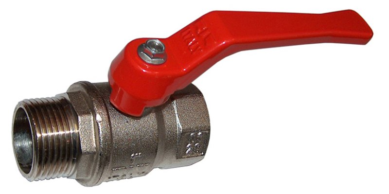 Pressluft- Durchgangshahn-    Kugelhahn IG-AG   Ex