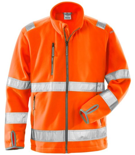 FRISTADS High Vis Fleecejacke Kl. 3 4400 FE EN 204