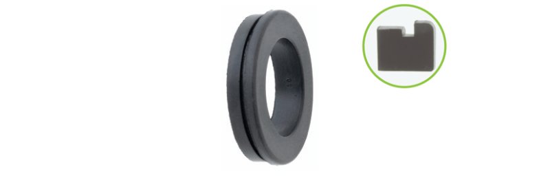 GEKA-PLUS Formdichtring Form 2aus NBR zu Saug- und