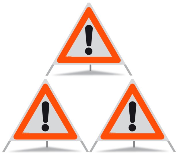 TRIOPAN Faltsignale Typ 90 mit