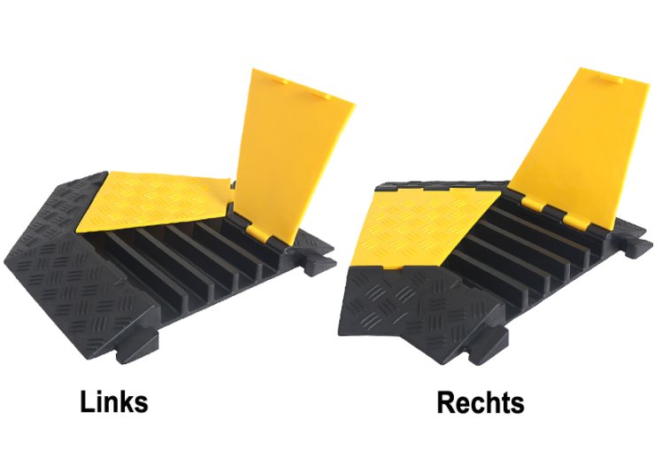 Kabelbrücke 5 Kanal -         Winkelstück