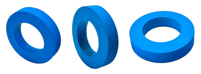 Gummischutzringe NR blau      zu PAGUFIX Pressarma