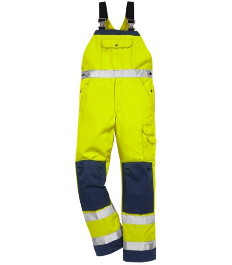 FRISTADS Hi Vis Latzhose Kl. 22001 TH EN 20471