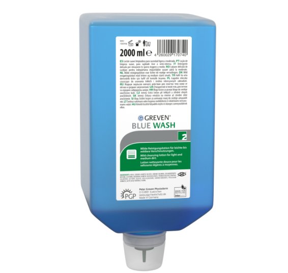 GREVEN® BLUE WASH 2-L-        Varioflasche für Spe